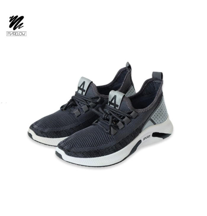 Foto Produk Marelow - Sepatu Sneakers Pria Casual Import - SNK7051 - Black, 39 dari Marelow