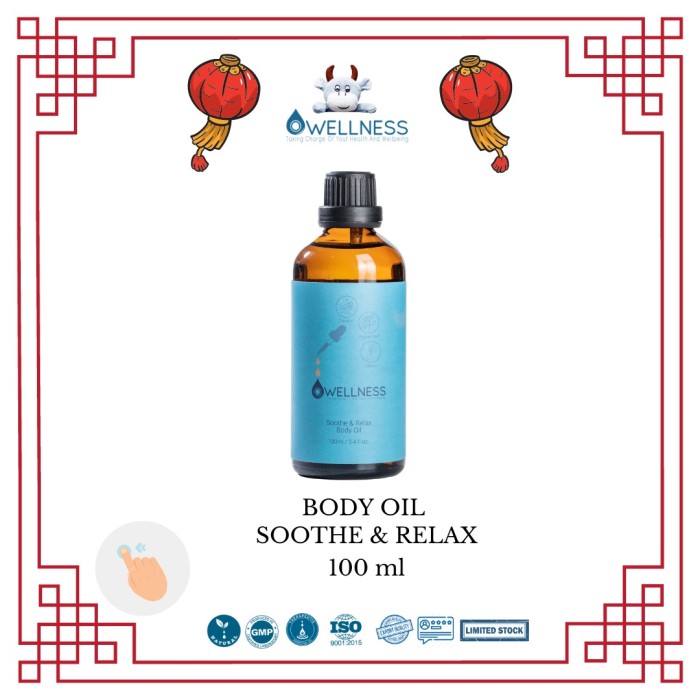 Foto Produk Soothe & Relax (Muscle) Body Oil-Owellness Therapeutic Grade dari OWELLNESS