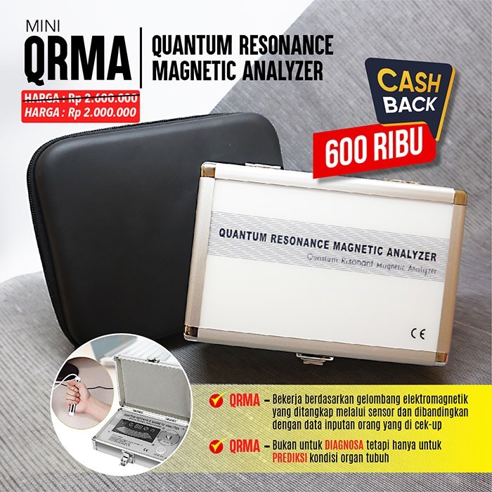Foto Produk Quantum resonance magnetik NEW MINI SILVER dari TOKO TEKNOlOGI SEHAT