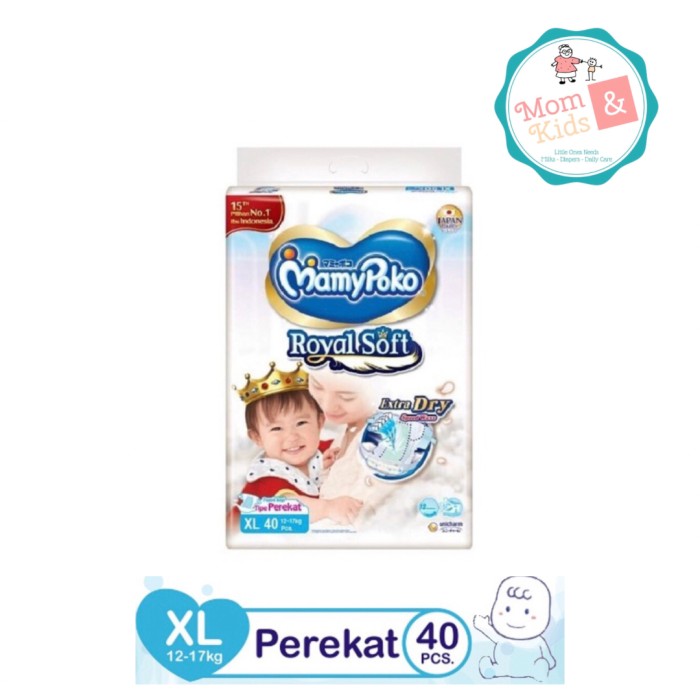 Foto Produk Mamypoko Extra Soft Perekat XL40 dari Toko Susu Mom n Kids