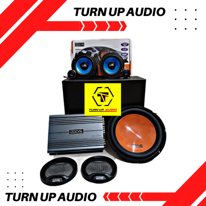 Jual Paket Audio Mobil Full Set Merk Ads Langsung Pasang Original Murah Kota Tangerang Selatan Turn Up Audio Tokopedia