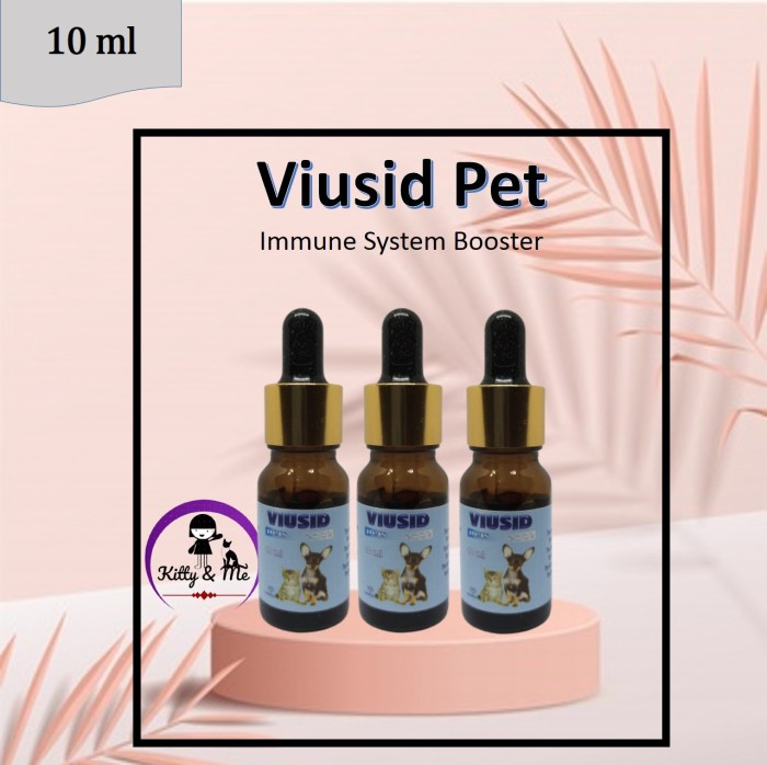 Foto Produk VIUSID PET | SUPLEMEN ANTI VIRUS TERKUAT UNTUK KUCING 10ML dari KITTY & ME