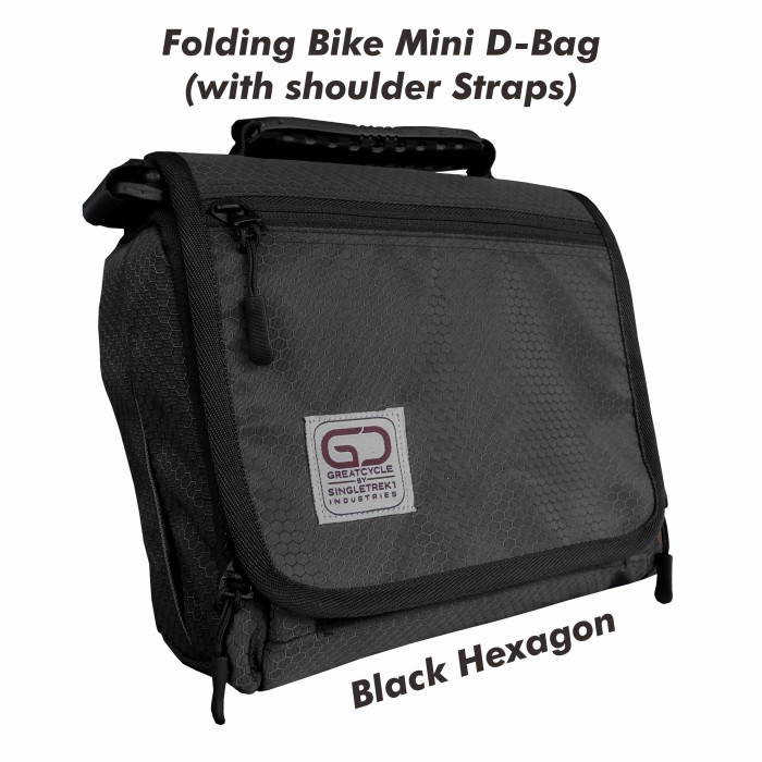 Tas sepeda Lipat front block Dahon Brompton bukan koper Rockbros hande
