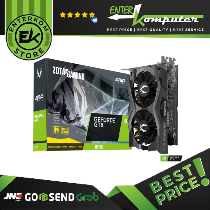 Zotac Gtx Geforce Gtx 1650 Graphics Card Vga Zotac Gaming Geforce