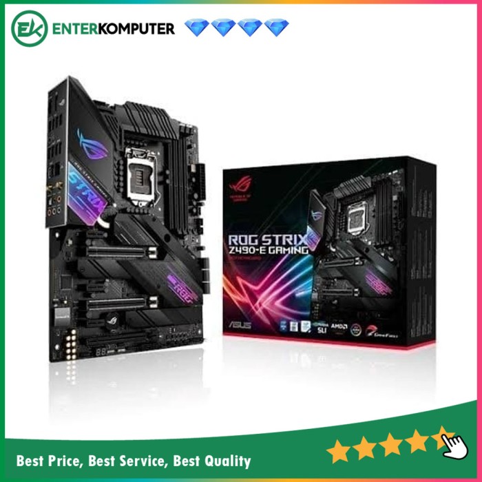 Asus ROG STRIX Z490-E Gaming (LGA1200, Z490, DDR4, SATA3