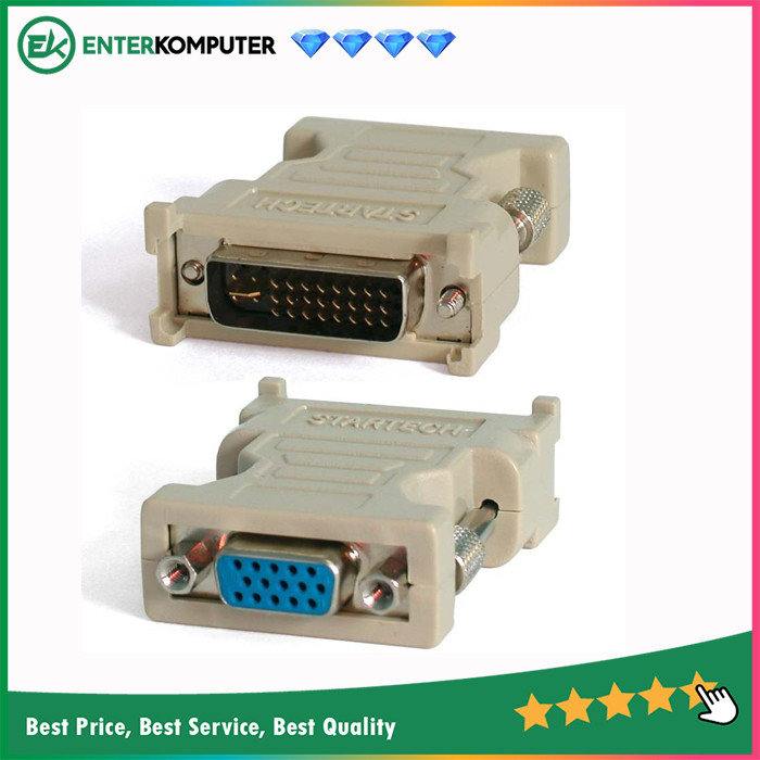 Connector Konverter DVI To VGA Enterkomputer Toko Komputer