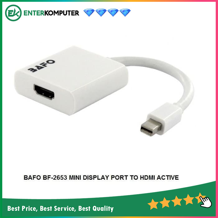 Bafo Kabel Mini Display Port To HDMI Active (BF-2653