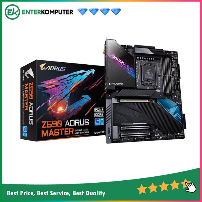 Z690 AORUS MASTER DDR5 マザーボード LGA 1700 Z690 AORUS MASTER (Rev. 1.x) - Kluczowe cechy | Płyty główne