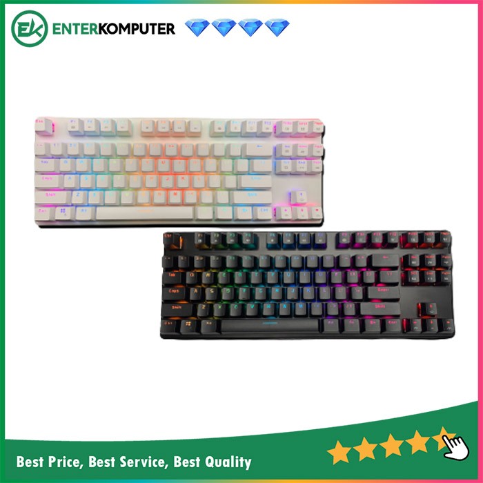 VortexSeries VX7 Pro Black Mechanical Keyboard (Blue/Brown/Red Switch