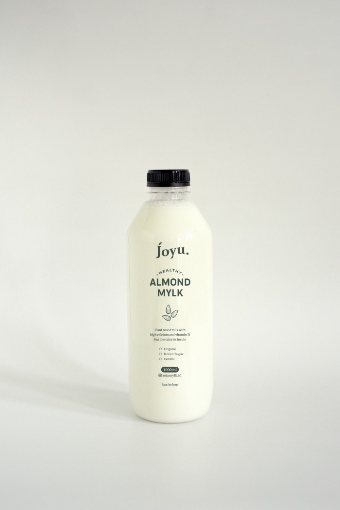Susu Almond Milk Joyu – Ori 1 Liter / 500 mL | Asi Booster | Diet