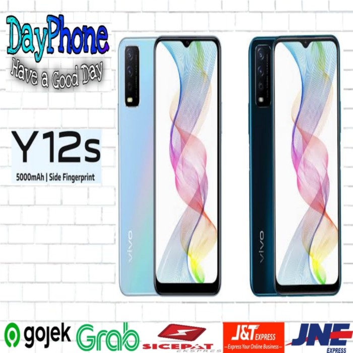 ViVo Y12s 3/32 RAM 3GB ROM 32GB GARANSI RESMI