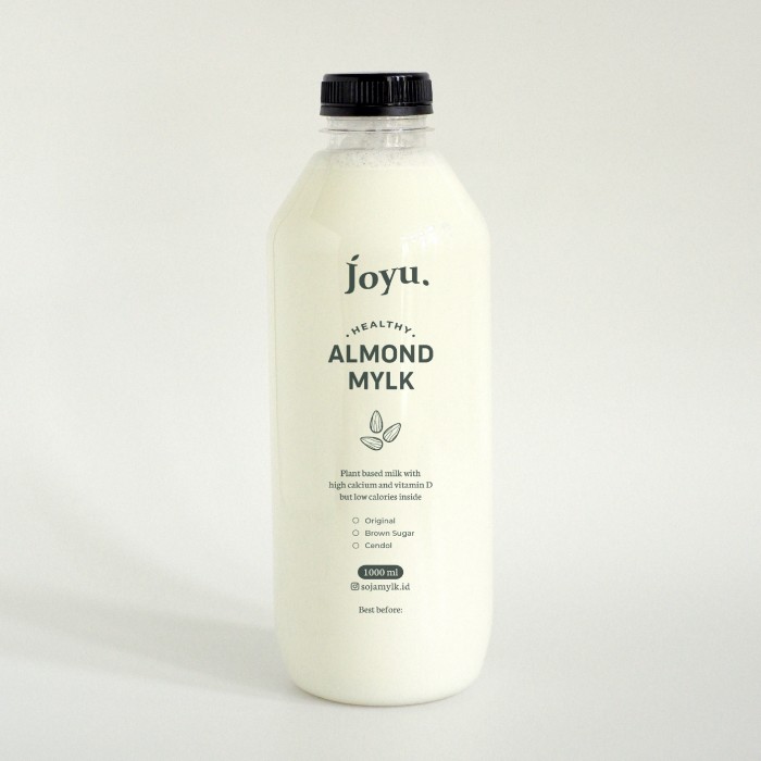 Susu Almond Milk Joyu – Ori 1 Liter / 500 mL | Asi Booster | Diet
