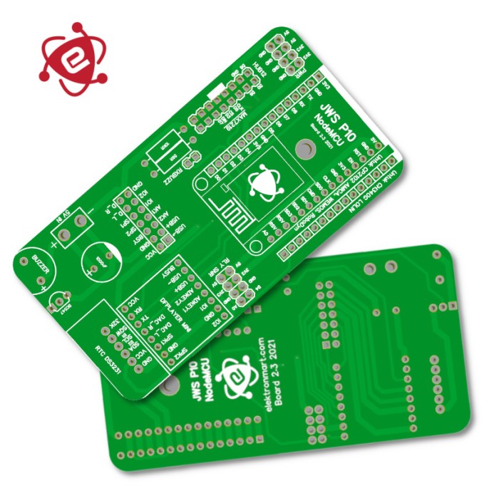 Terlaris PCB JWS NodeMCU Board 2.0 ElektronMart LED P10 Arduino