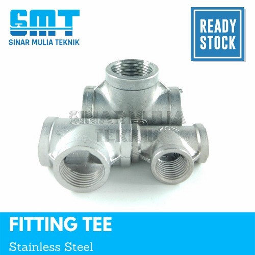 Tee Stainless Steel 304 1 1/2 Inch