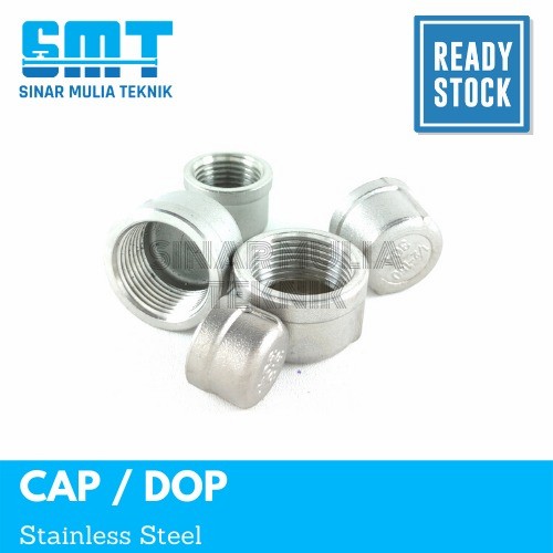 Cap Stainless Steel 304 1 1/2 Inch 