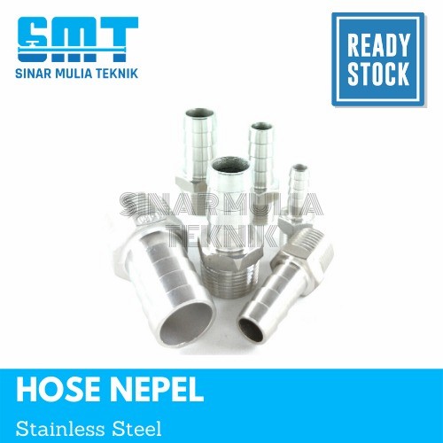 Hose(Selang) Neple Stainless Steel 304 1 1/2 Inch