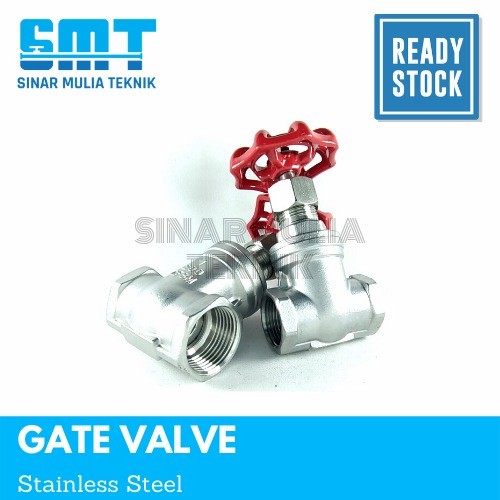 Gate Valve Drat Stainless Steel 316 2 1/2 Inch