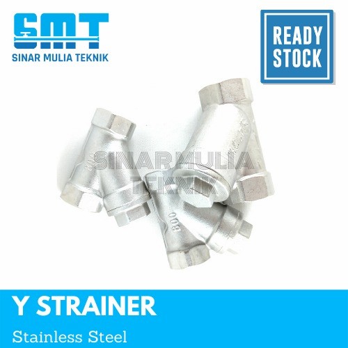 Y Strainer Valve Drat Stainless Steel 316 1 Inch
