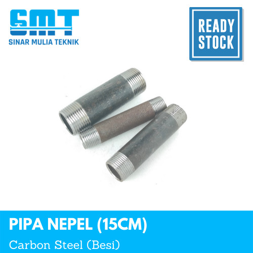 Pipa Neple Cs (Besi) 15Cm 1/4 Inch