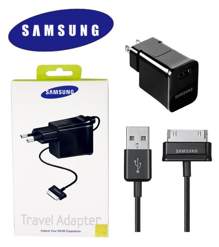 Foto Produk Charger Casan Samsung Tab P1000 P3100 P3200 Tab 1 7" Tab 2 7" ORIGINAL dari JV ACC