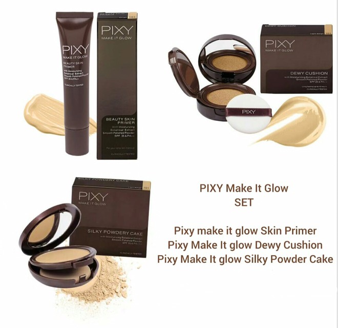 Jual Pixy Make It Glow Paket1 Set Kota Medan Theabest30 Tokopedia - 