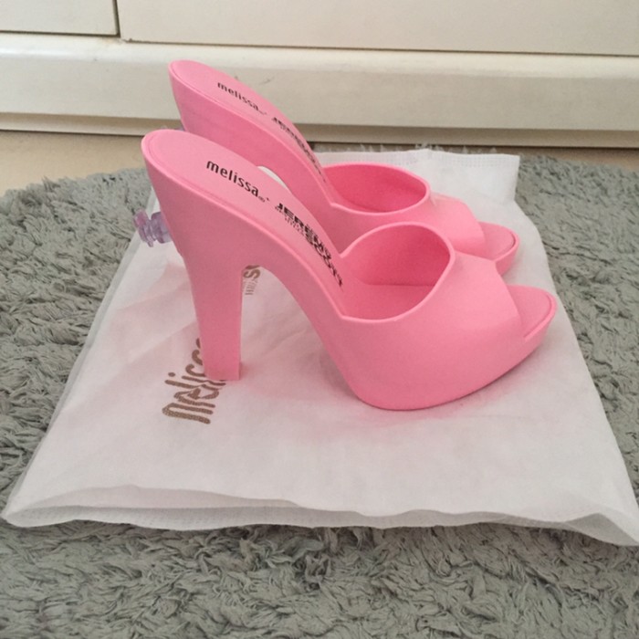 melissa jeremy scott pink barbie heels