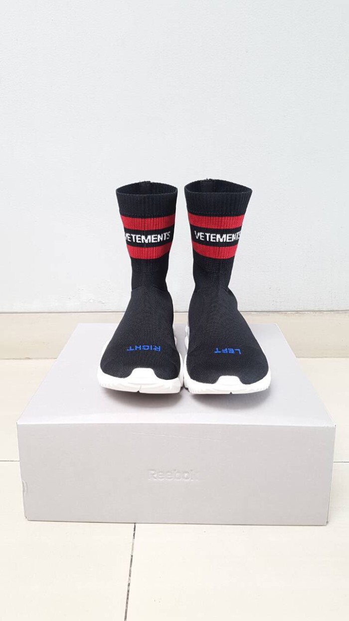 vetement x reebok sock trainer