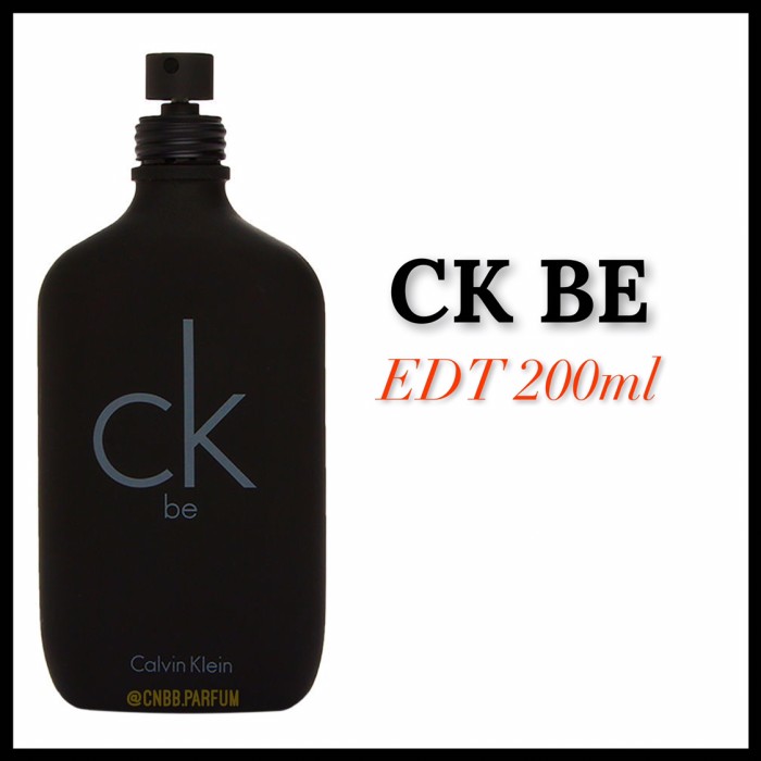 Jual Parfum Ck Be Edt 200ml Original Reject No Box Dki Jakarta