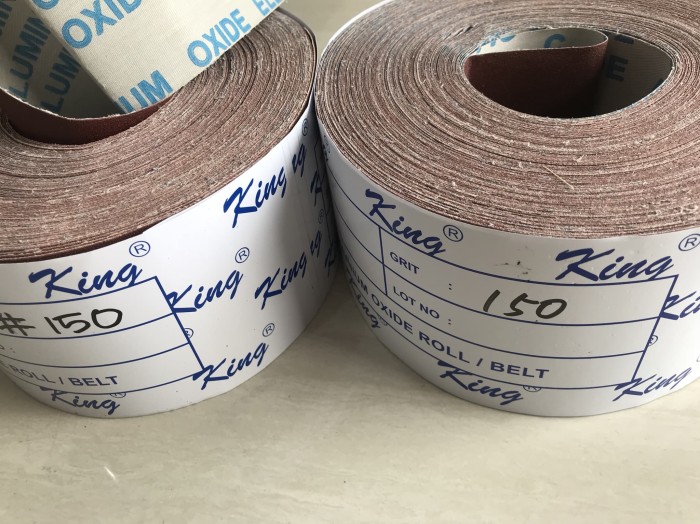 Jual Amplas Roll Kain KING Grit 150 4x50meter Jakarta