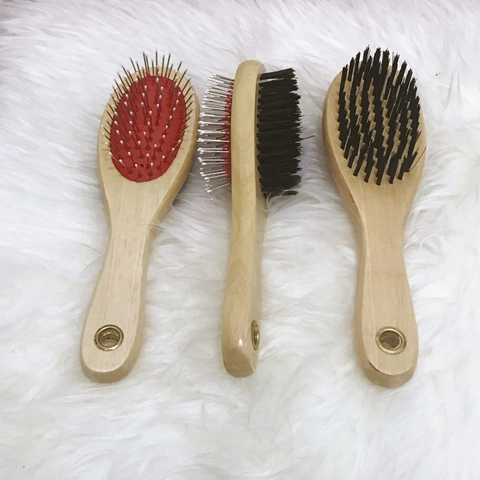 Jual Sisir sikat bulu grooming kucing anjing hewan size L - Kab