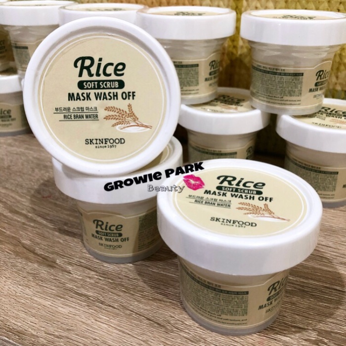 Foto Produk Skinfood - Rice Mask Wash Off 100% original dari growie park