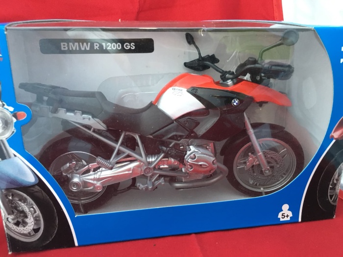 Foto Produk Newray 1/12 Diecast Motorcycles BMW R 1200 GS dari Dompu Hobby Shop