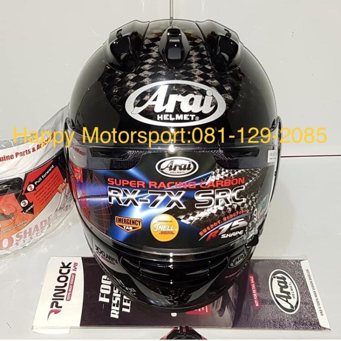 Jual Helm full face Arai RX7X SRX carbon original Japan size M L XL