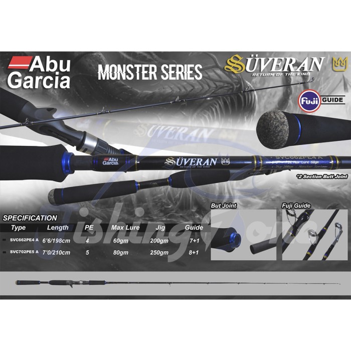 abu garcia suveran rod
