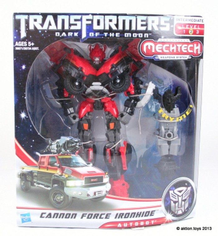 1HASBRO TRANSFORMERS DOTM IRONHIDE MECHTECH ACTION FIGURES VOYAGER CLASS TOY