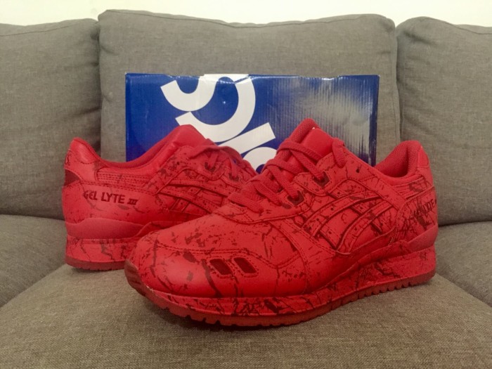 red asics gel lyte 3