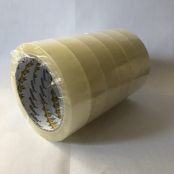 Foto Produk solasi selotip tape 24mm x 65m GoldFox dari Toko LuShan