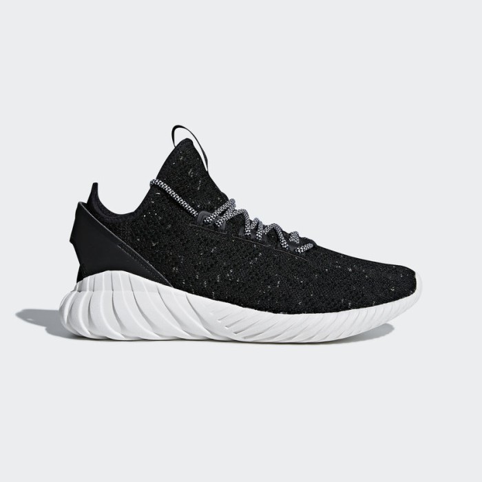 Adidas Originals Tubular Doom Sock PrimeKint PK Sneakers Black//White CQ0940