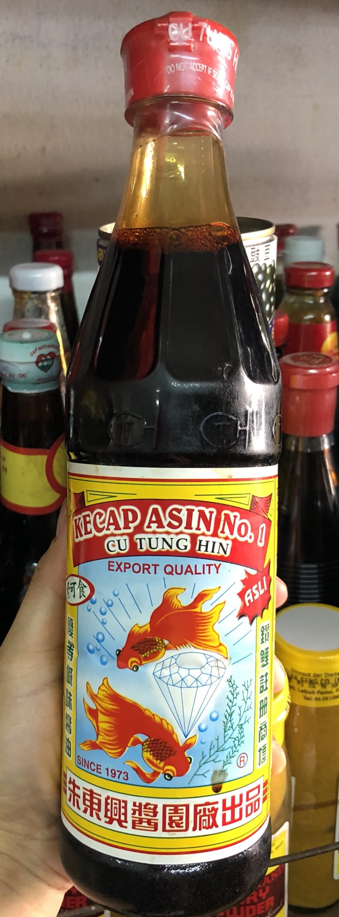 Jual Kecap asin cap ikan koki cu tung hin 700 ml Jakarta