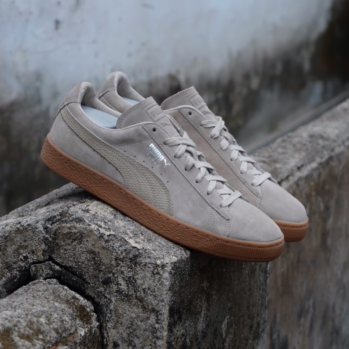 Puma Suede Techno KabKediri Vintage Khakigumsole Magical ShoesTokopedia Classics Citi Jual Ybvfgy76