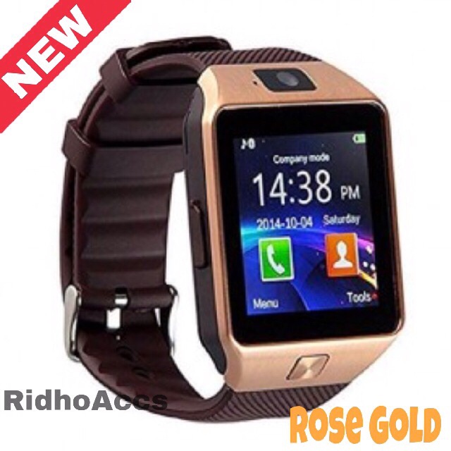 android rose gold smartwatch