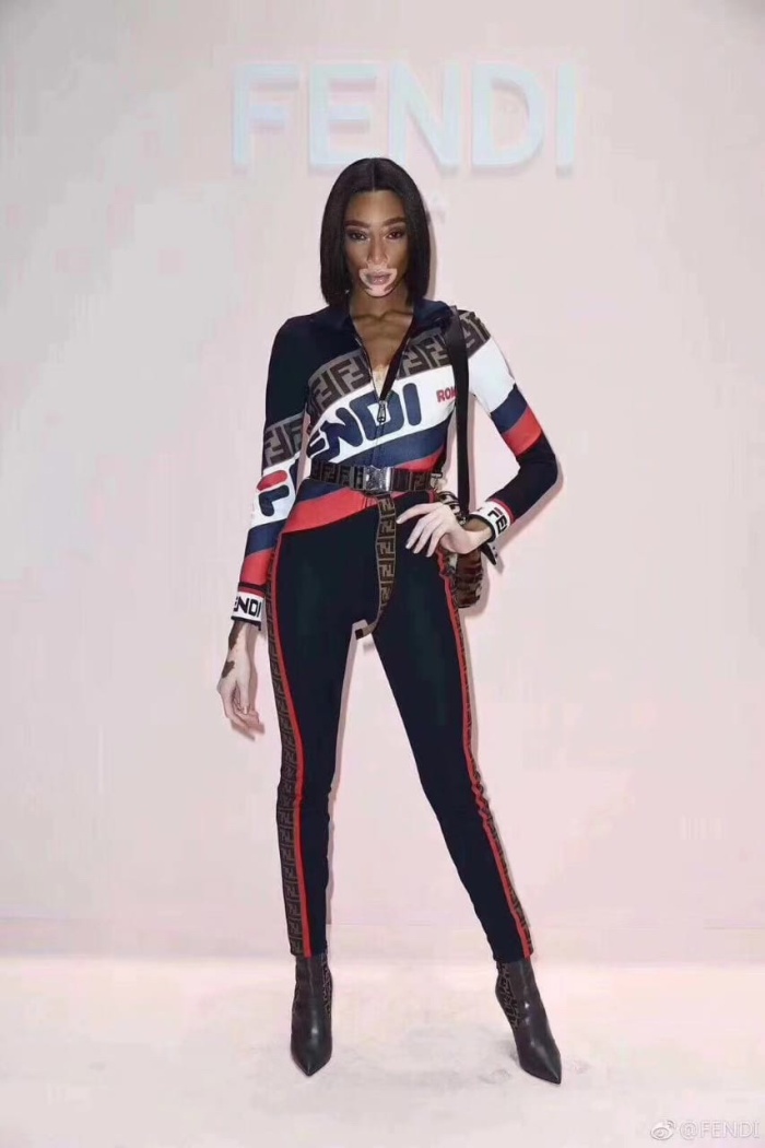 fendi logo jumpsuit
