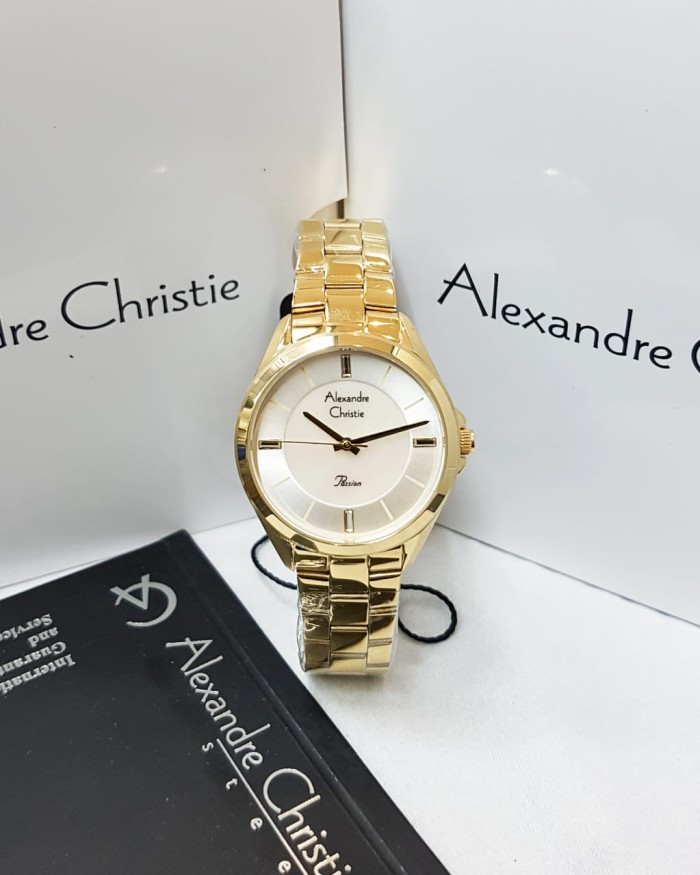 Jual [ ORIGINAL ] Jam Tangan Wanita / Cewek Alexandre Christie 2816