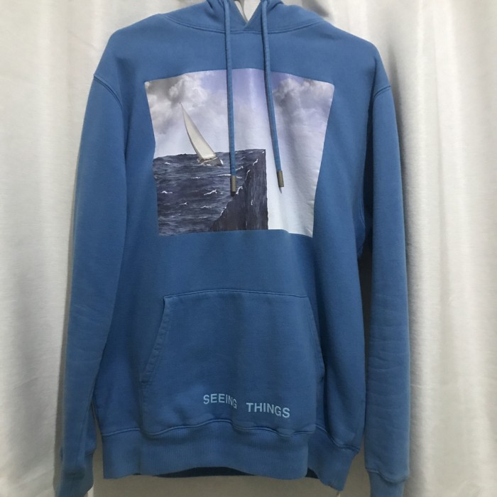 off white surreal hoodie