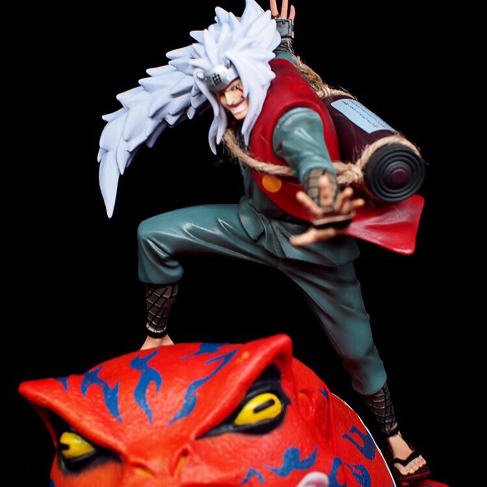 Naruto Shippuden Jiraiya /& Gama Bunta PVC Figure Toy Gift Collection