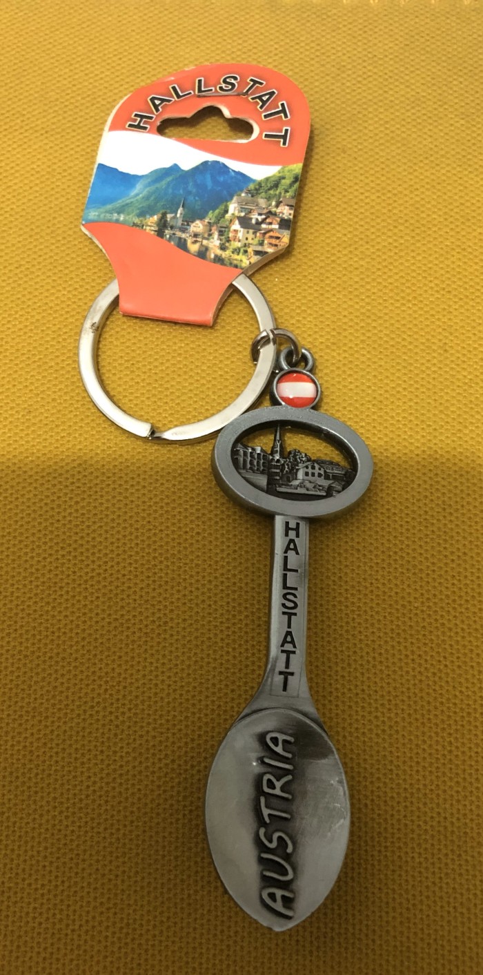 Foto Produk Gantungan Kunci Sendok Hallstat Austria dari Jaxx Traveler