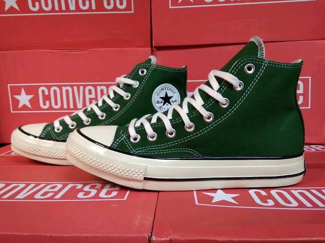 converse 70s green army