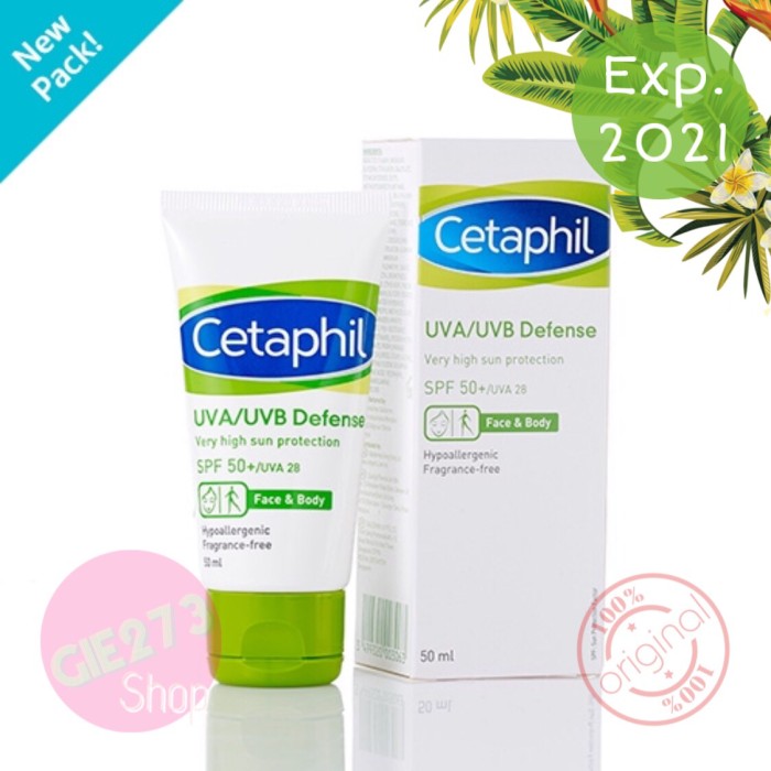 CETAPHIL UVA / UVB SPF 50+ /UVA 28 Sunblock Original 50 ml