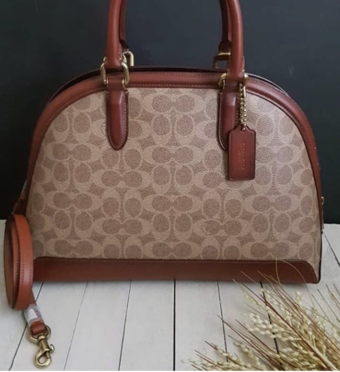 coach signature quinn satchel