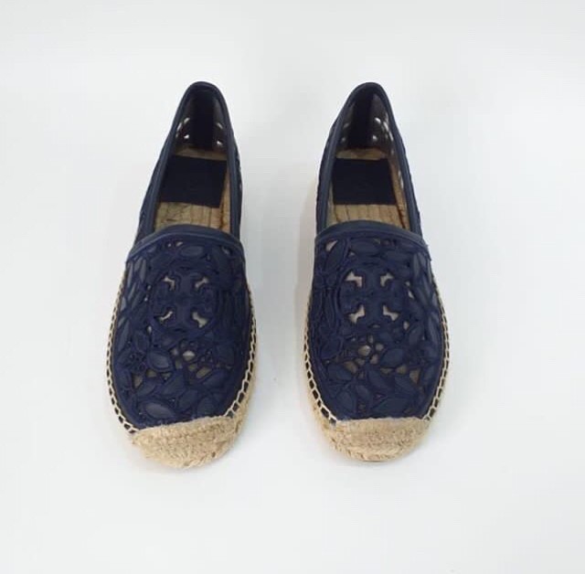 tory burch navy espadrilles